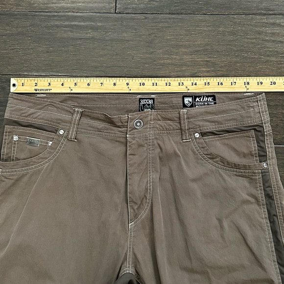 KUHL Pants Mens 38x30 Radio Outdoor Hiking Work Khaki - Picture 11 of 15